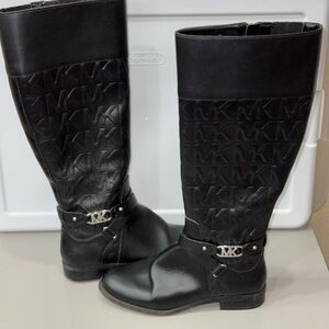 Michael Kors Black Heeled Boots